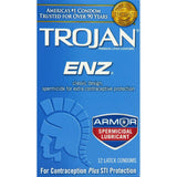 ENZ Spermicidal Condom 12-pack