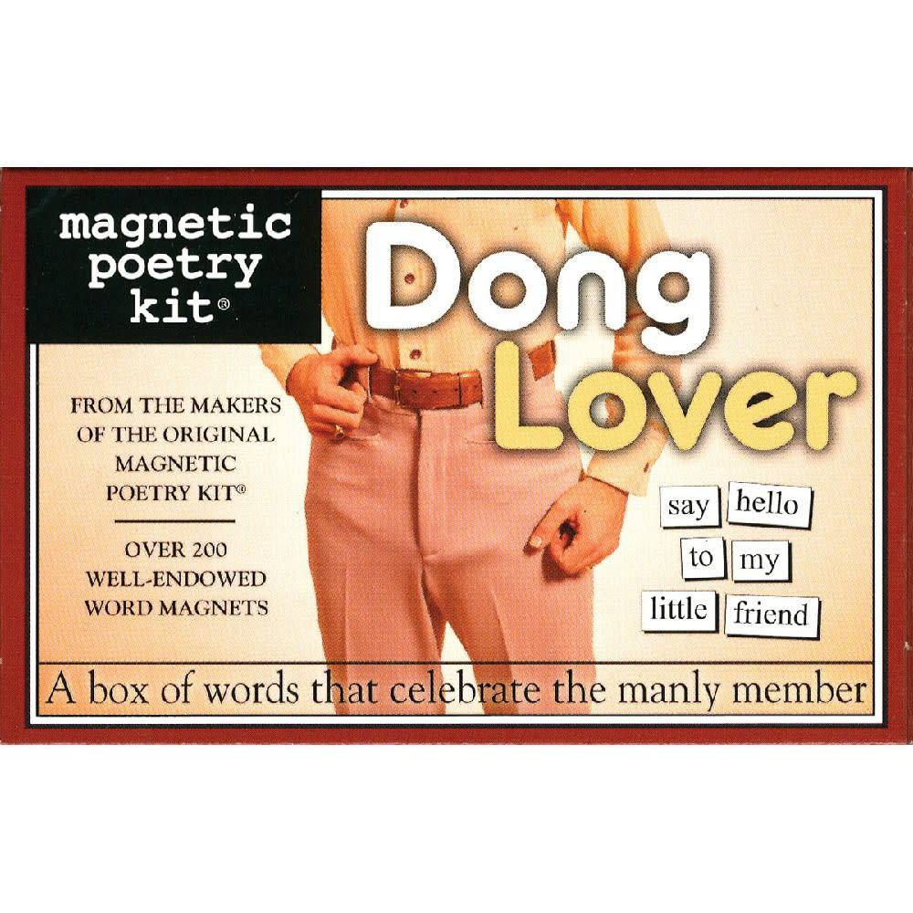 Magentic Poetry Kit: Dong Lover