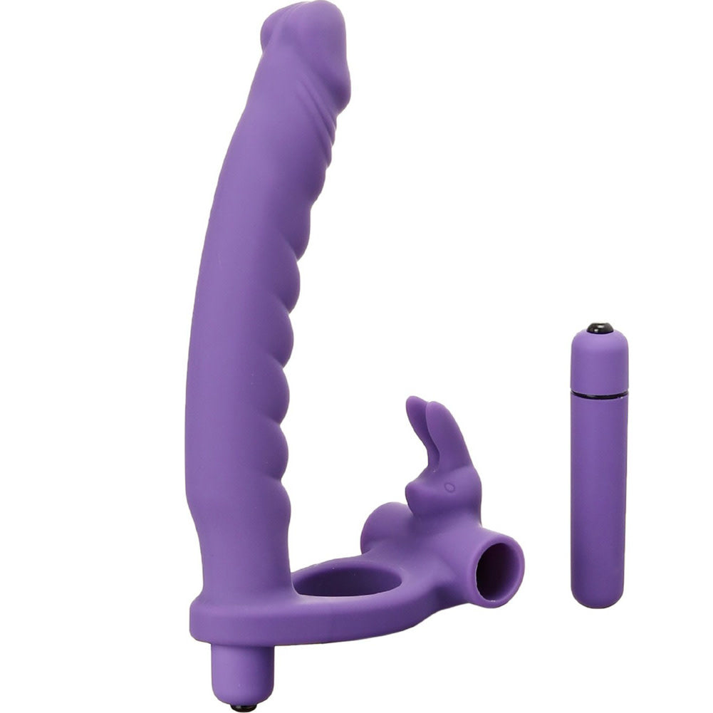 Double Delight Dual Insertion Cock Ring