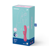 Mono Flex G-Spot Rabbit Vibrator Red