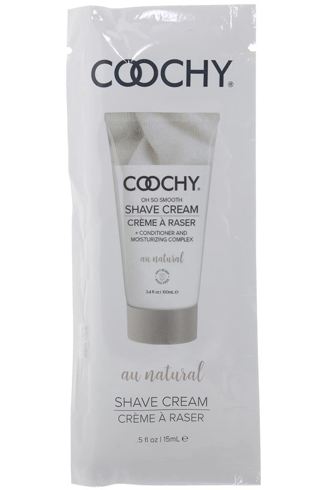 Coochy Shave Cream - Au Natural - 15 ml Foil