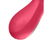 Mono Flex G-Spot Rabbit Vibrator Red