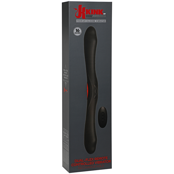 KINK - Dual-Flex Silicone Vibrator with Wireless Remote