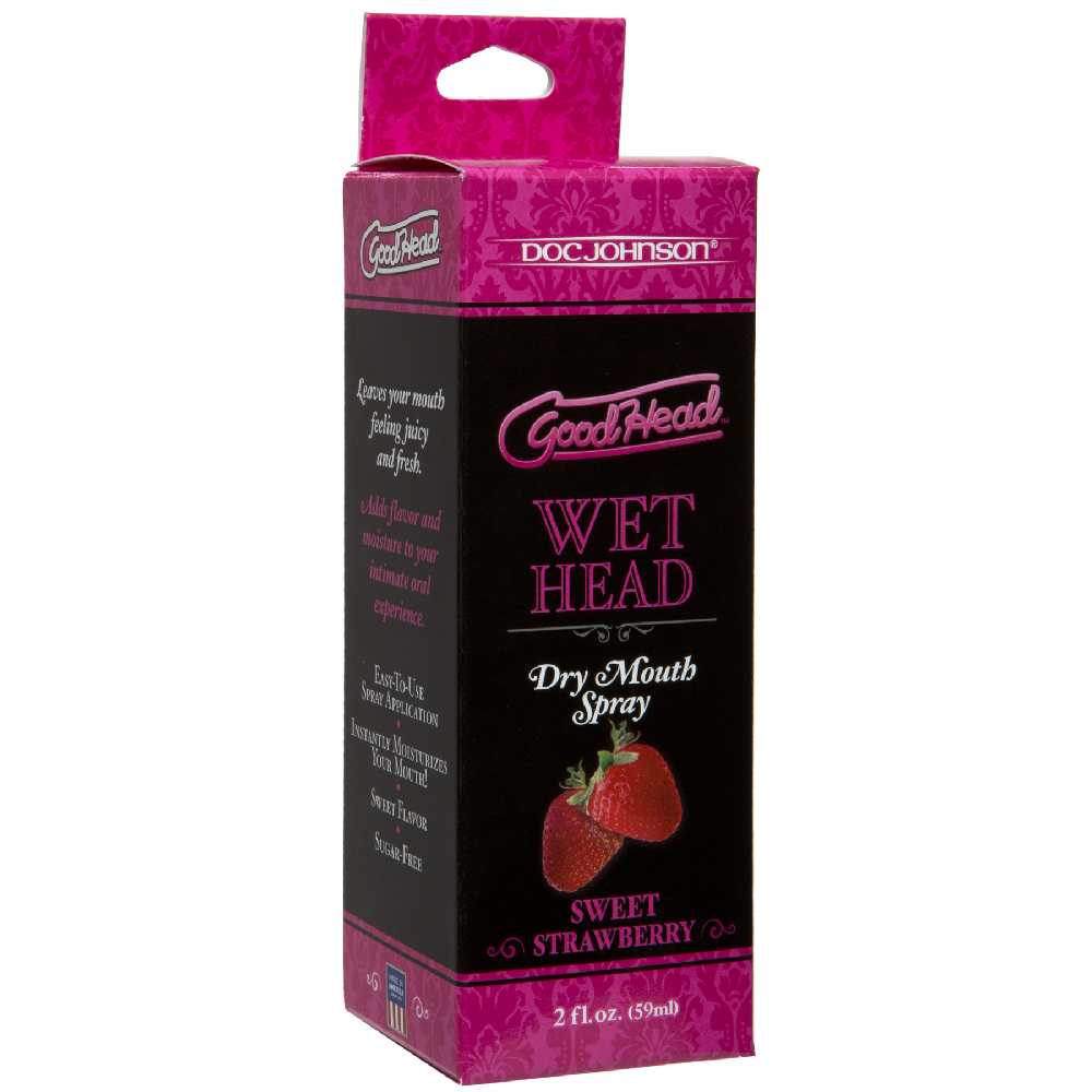 GoodHead Wet Head Dry Mouth Spray - Sweet Strawberry