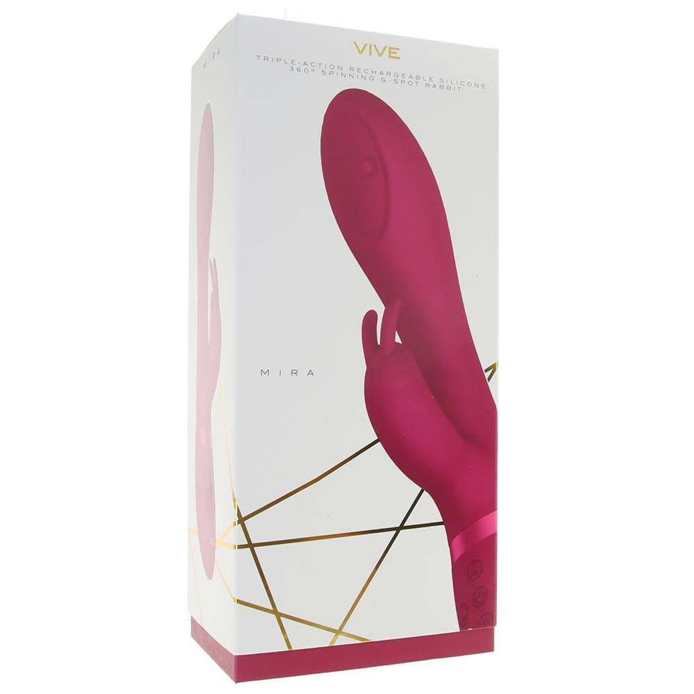 Vive Mira Spinning G-Spot Rabbit Vibrator