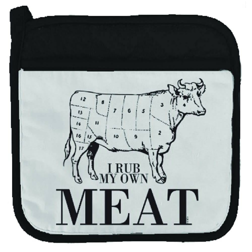 I Rub My Own Meat Potholder