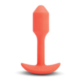 b-Vibe Vibrating Snug Plug - Small Orange