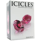 Icicles No. 79 Glass Diamond Plug - Pink