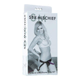 Sex and Mischief Strap-on and  Silicone Dildo Kit