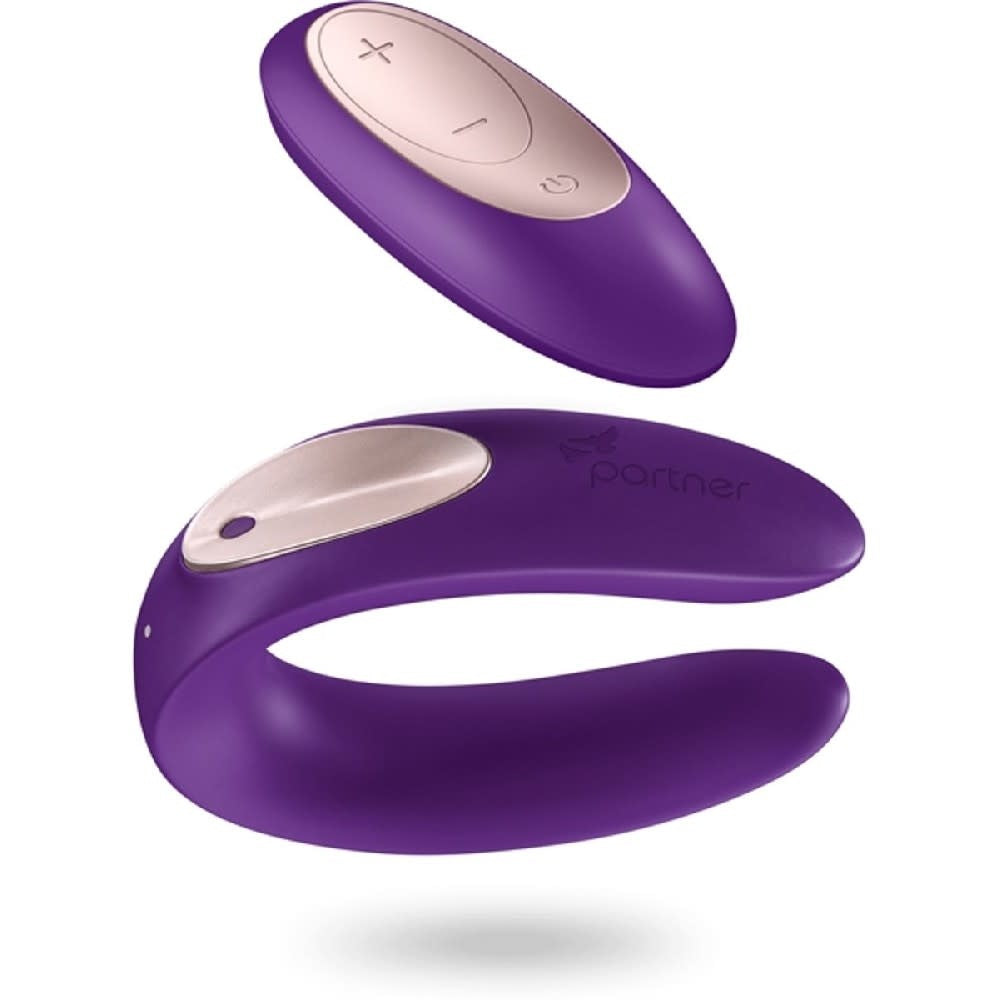 Double Plus Partner Vibrator With Remote