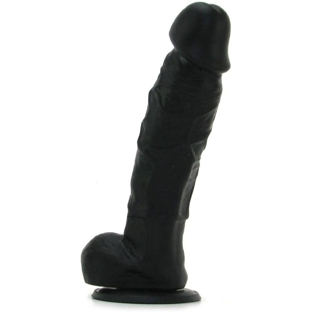 Colours Pleasures 7 inch Dildo - Black