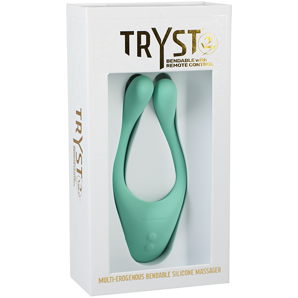 Tryst 2 Bendable Silicone Massager with Remote