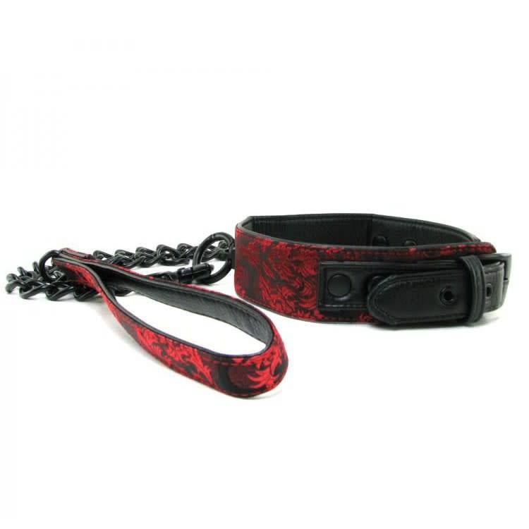 Scandal Collar with Leash