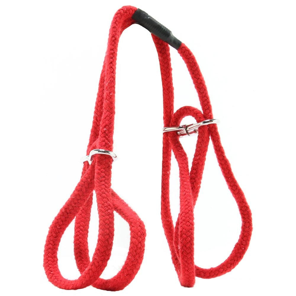 Rope Bondage Cuffs - Red