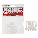 Basic Pearl Stroker Beads - Small