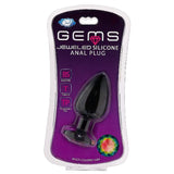 Gems Silicone Anal Plug - Small