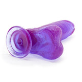 Crystal Jellies Ballsy Super Cock 7-inch - Purple