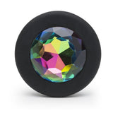 Glams Mini Rainbow Gem Silicone Butt Plug