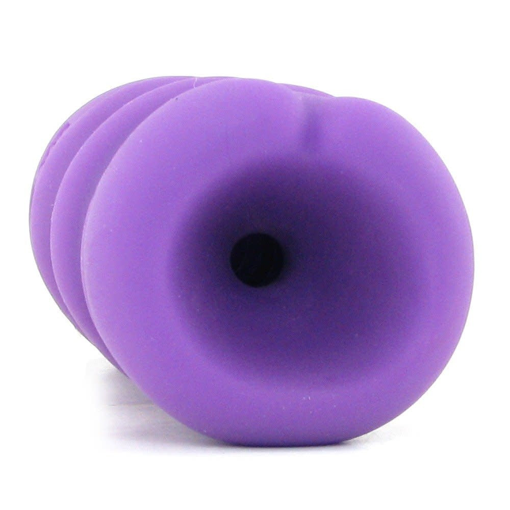 Mood Ultraskyn Ribbed Stroker - Purple