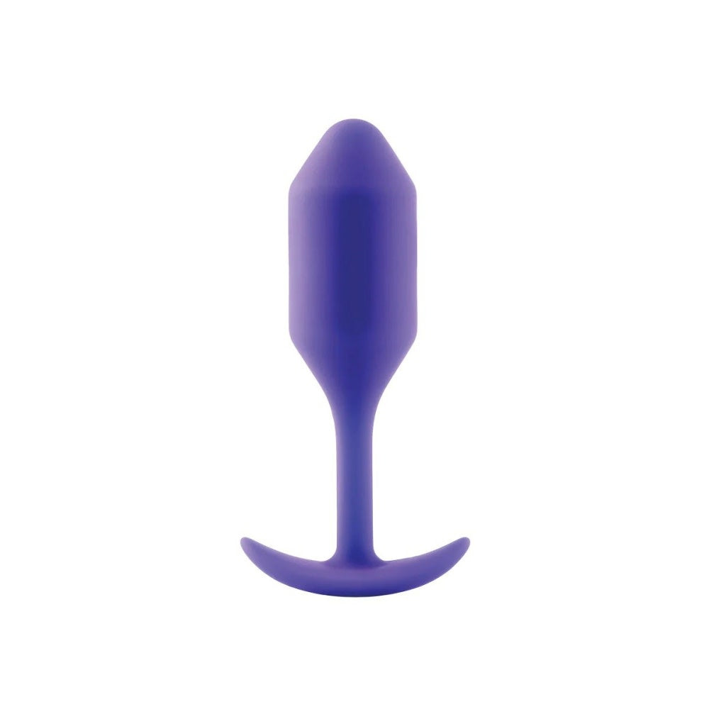 b-Vibe Weighted Snug Plug 2 - 114 g Purple