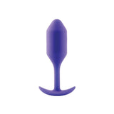 b-Vibe Weighted Snug Plug 2 - 114 g Purple