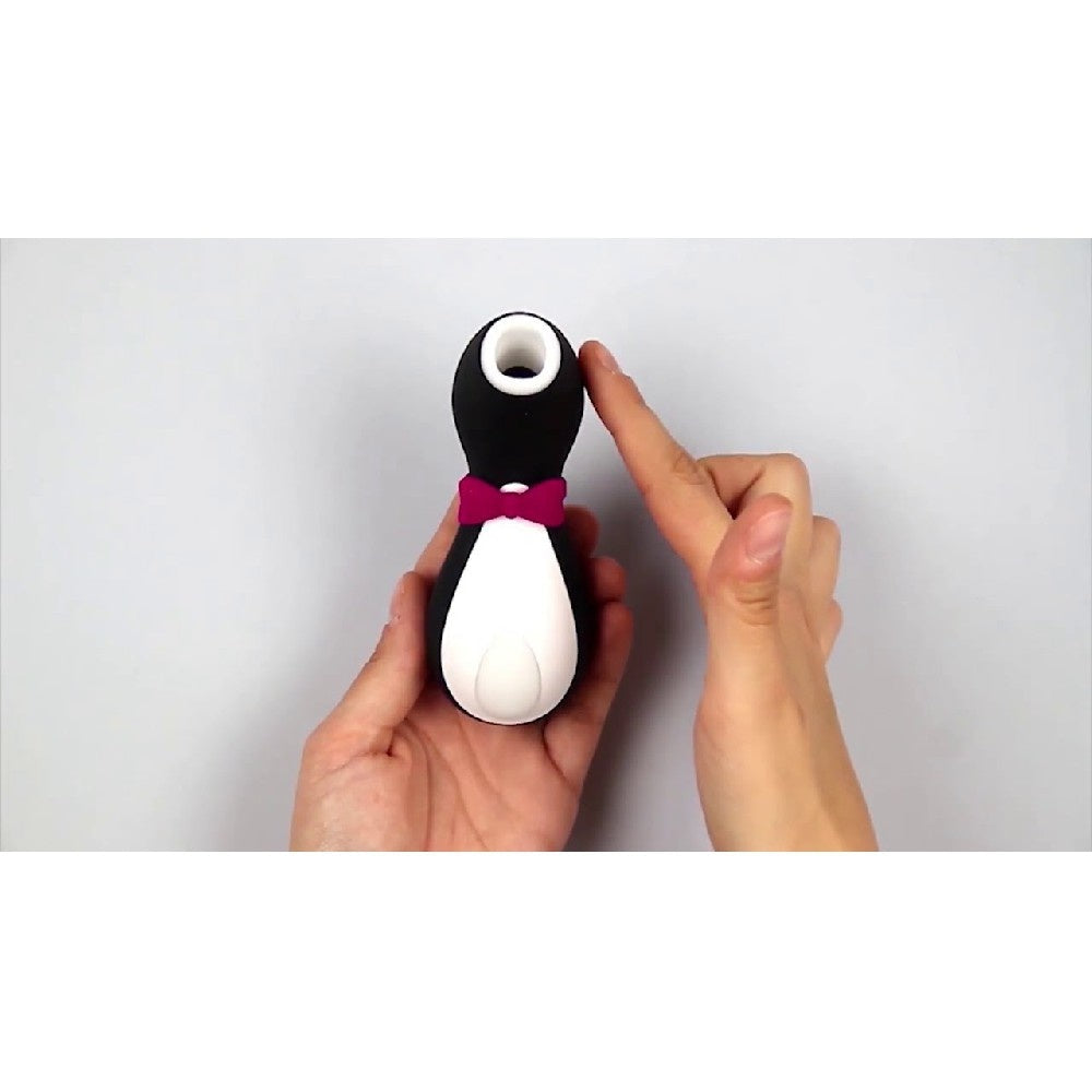 Satisfyer Pro Penguin Black And White Groove Satisfyer Pro Penguin Black And White Groove