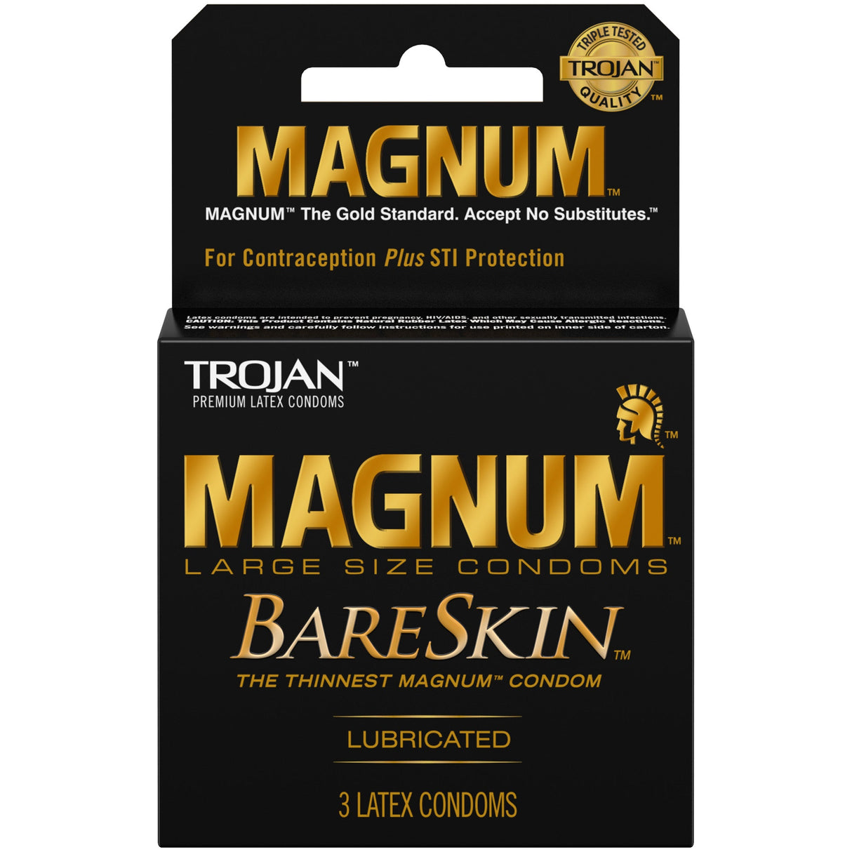 Magnum Bareskin Condom 3-pack