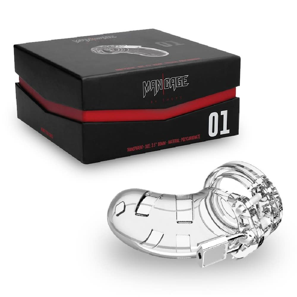 Male Chastity Locking Full Enclosure 3.5"