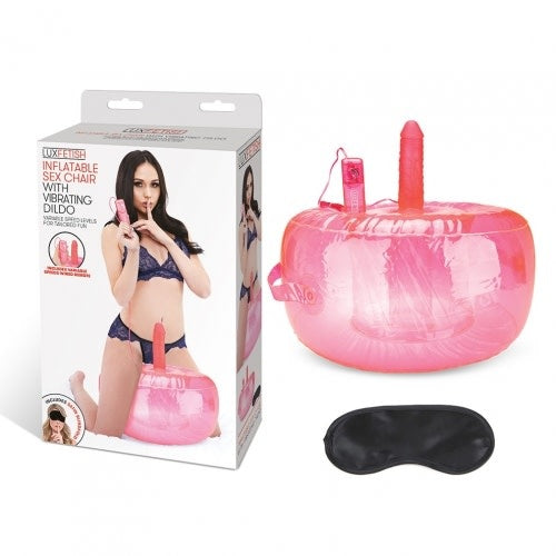 Inflatable Sex Chair With Vibrating Dildo