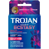 Double Ecstasy  Condoms - 3 Pack