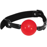 Sex And Mischief Solid Red Ball Gag 2 Inch