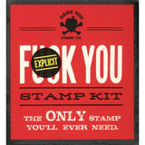 Fck You Stamp Kit