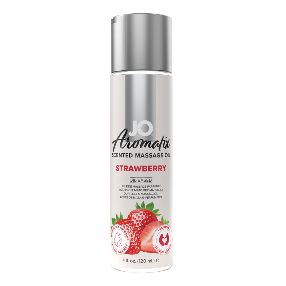 Jo Aromatix Strawberry Massage 4 oz.