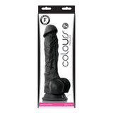 Colours Pleasures 7 inch Dildo - Black