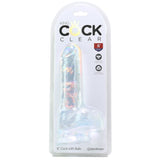 King Cock Clear 6" Cock With Balls