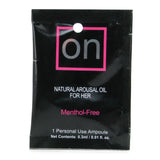 On For Her Arousal Oil 3ml Ampoule Packet