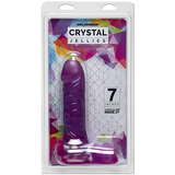 Crystal Jellies Ballsy Super Cock 7-inch - Purple