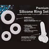 Premium Silicone Ring Set