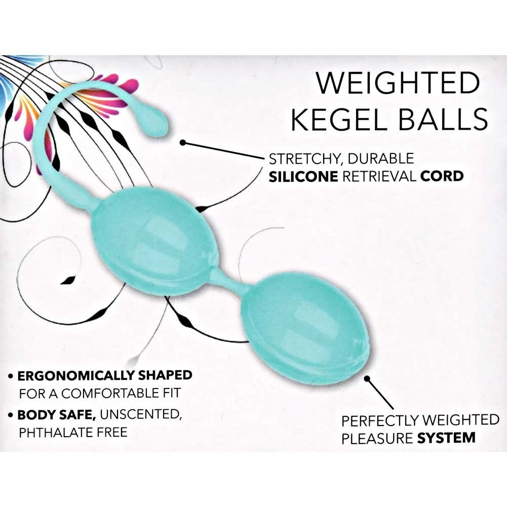 Weighted Kegel Balls - Teal