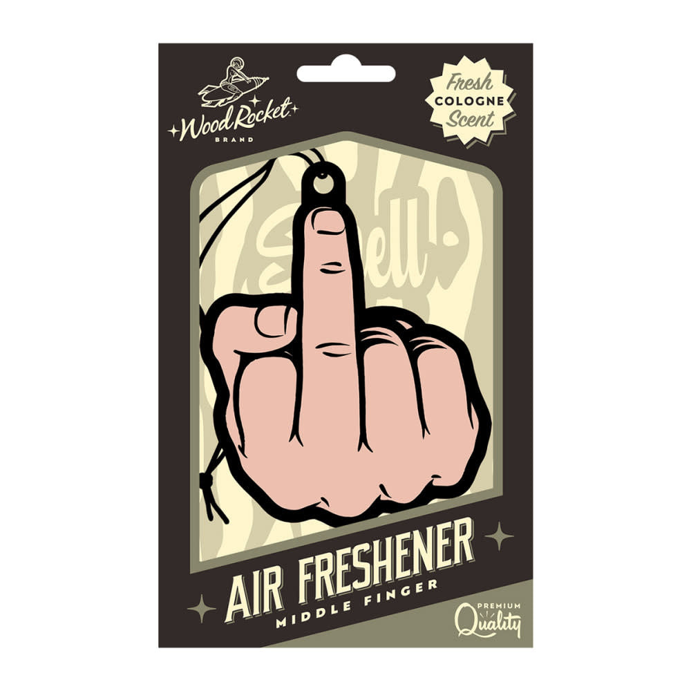 Middle Finger Air Freshener