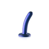 Smooth G-Spot Dildo - 5 Inch Metallic