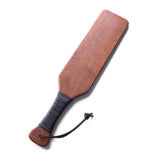 Leather Wrapped Wood Spanking Paddle