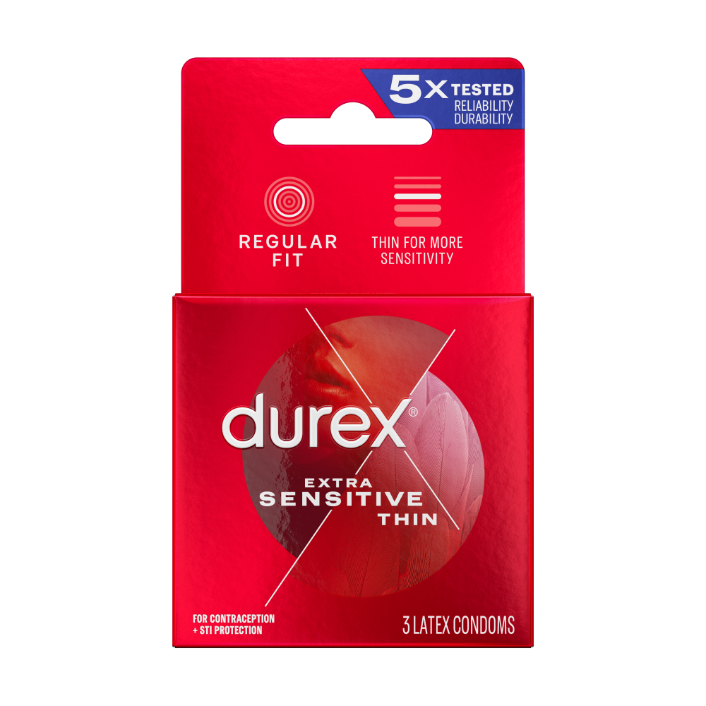 Durex Extra Sensitive Latex Condom 3 pack