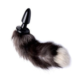 Tailz Grey Fox Tail Anal Plug