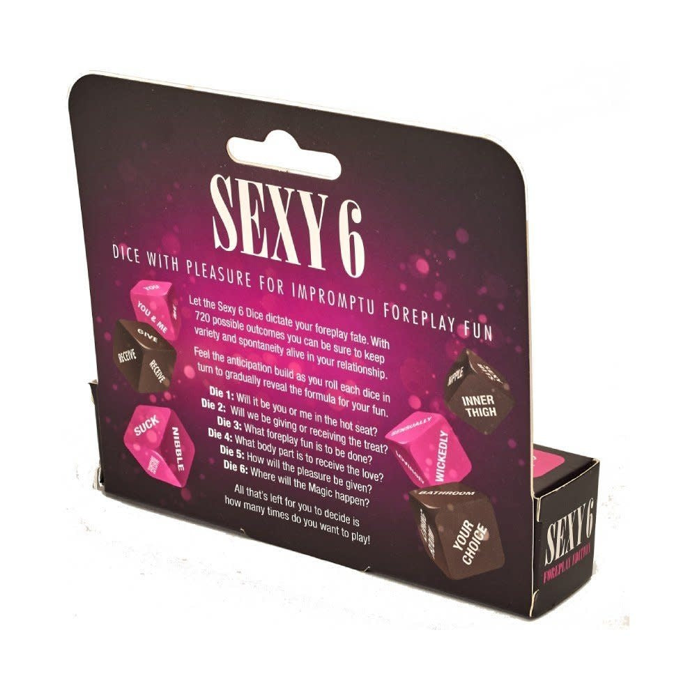 Sexy 6 Dice Game - Foreplay Edition