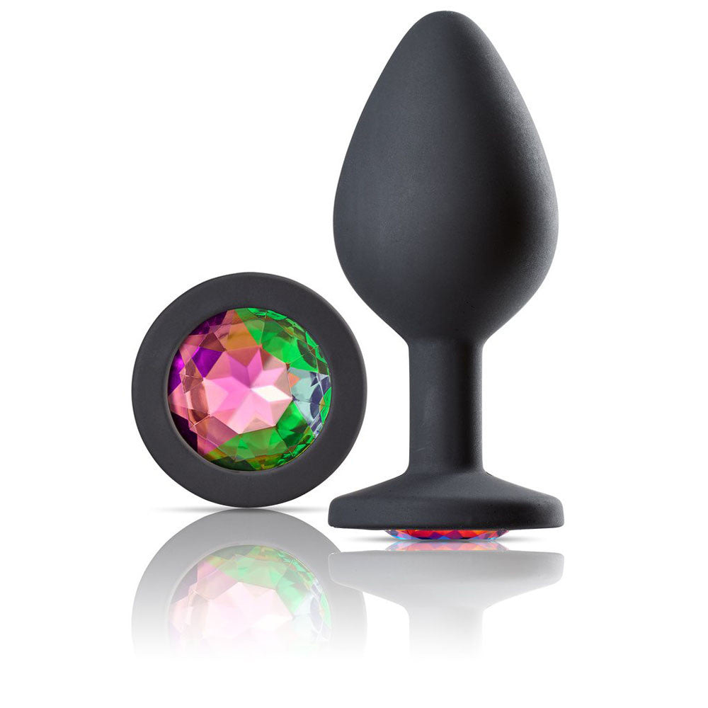 Gems Silicone Anal Plug - Medium