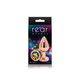 Rear Assets Anal Plug - Rose Gold - Medium - Rainbow