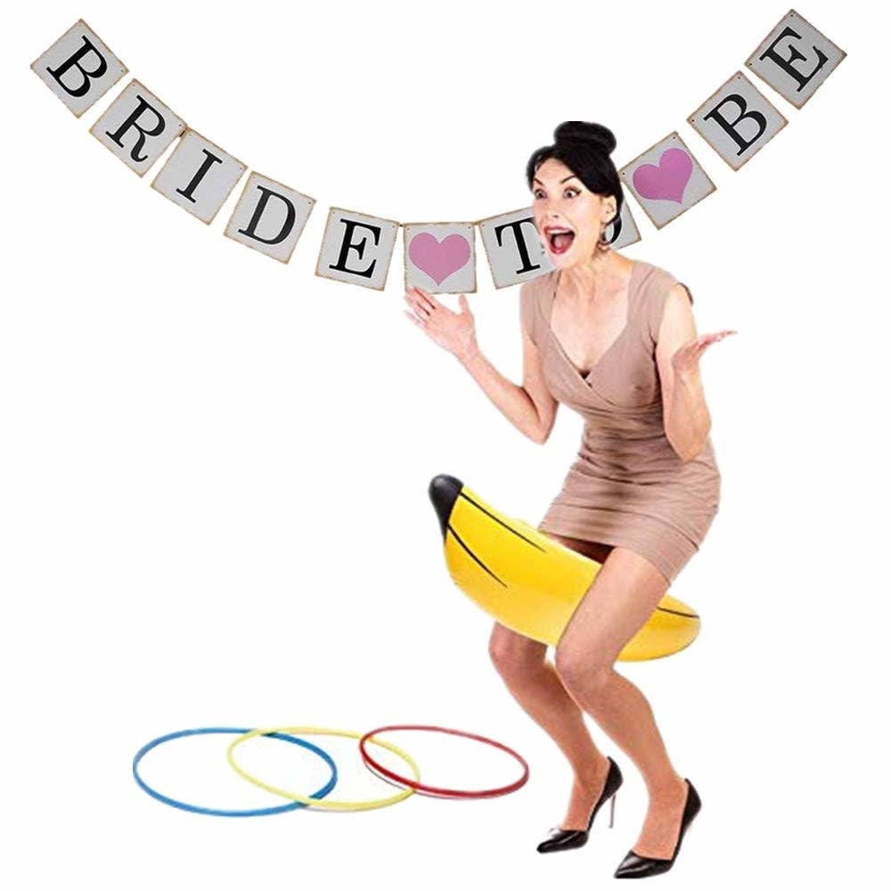 Bachelorette Party Favors Inflatable Banana Ring Toss