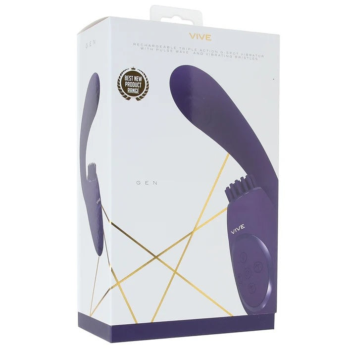 Gen Triple G-Spot Vibrator with Pulse