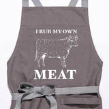 I Rub My Own Meat Apron